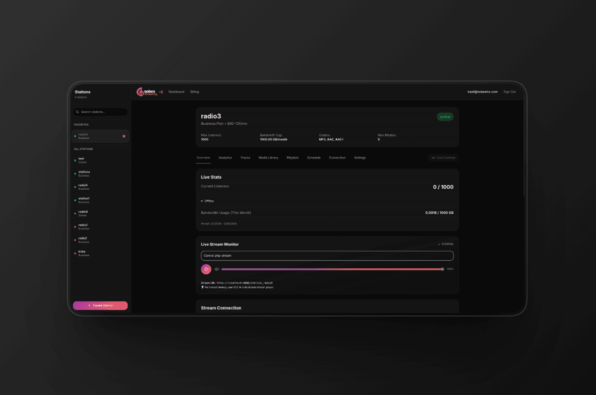 Media Library - Upload and manage your tracks